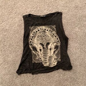 Graphic Tribal Print Tank